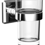 ALVA AQASPRGHKG ALVA Prima Glashalter mit Kristallglas klar, Chrom  Verpackungseinheit:1ST