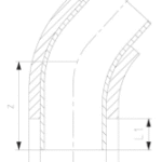 FISCHER GEORG 738154110 GF Cool-Fit Wink45 isol PE100 PN16 d50/D90  Verpackungseinheit:1ST