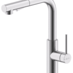 ALVA AQARJUSPT30E ALVA Juna Spültischarmatur schwenkbarer Auslauf mit Auszugsbrause, Edelstahl  Verpackungseinheit:1ST