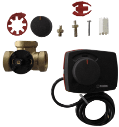 7ec96082-ded8-4853-bf32-0d9607331431 ALVA ALMISET1/2 ALVA Set Mischer 1/2" mit Stellmotor Verpackungseinheit:1ST – Bild 1