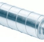 ALVA ALSL10-10090 ALVA Rohrschalldämpfer DN 100 Länge 900mm, Dämmung 100mm  Verpackungseinheit:1ST