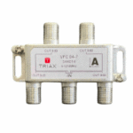 TRIAX 344014 4-fach Verteiler 1,2 GHz, 7 dB VFC 04-7 Verpackungseinheit:1ST