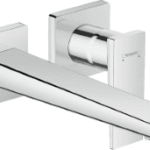 HANSGROHE 32526000 hansgrohe Metropol Einhebel-Waschtischmischer Unterputz für Wandmontage mit Hebelgriff und Auslauf 22,5 cm, Chrom 32526XXX Verpackungseinheit:1ST