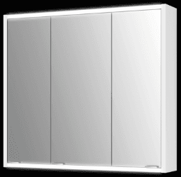 806b6050-21ab-438a-9150-93e5b7e77b07 ALVA AQBMVASPS3.1 ALVA Varia Spiegelschrank 80x71,4,8x15,2cm, LED-Lightstrip, Weiß Verpackungseinheit:1ST – Bild 1