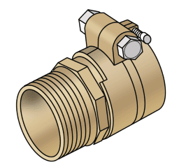 80927536-d08e-4cfe-83e9-52564e3d48e9 KE KELIT 303014120 PEX15-K KELIT PEX Klemmverbindung mit AG 32x2,9mm / 1" PEX15-K Verpackungseinheit:1ST – Bild 1