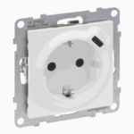 LEGRAND 765126 SEANO Schuko-Steckdose + USB-C mit Steck klemmen, Farbe: Ultraweiss  Verpackungseinheit:1ST
