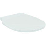 ALVA AQKEBESITZAF ALVA Bela WC-Sitz mit Deckel Weiß Absenk.,Edelstahlsch.,f. WC flache Ausf.  Verpackungseinheit:1ST