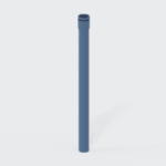 POLOPLAST 102012 POLO-KAL XS Steckmuffenrohr DN 40/500  Verpackungseinheit:1ST