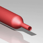 CIMCO 181666 Schrumpfschlauch 2:1, rot, dünnwandig, Ø 19,0/9,0 mm, Länge 5 m  Verpackungseinheit:1ST