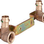 VIEGA 295 462 Viega Sanpress-Montageeinheit mit SC-Contur Modell 2222 d: 15 Rp: ½ Stichmaß: 150 2222 Verpackungseinheit:1ST