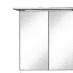 SANIPA BPPABMSK1SPS2W Sanipa Passion Koll. 1 Spiegelschrank 80x76x14,9cm, Korpus White  Verpackungseinheit:1ST