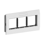 GGK 4661 M45 3-fach Adapterrahmen reinweiss RAL 9010 horizontal M45 AR/3/H RW Verpackungseinheit:1ST