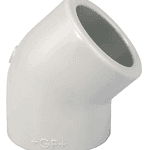 FISCHER GEORG 727150108 GF Winkel 45° PP-H d 32  Verpackungseinheit:1ST