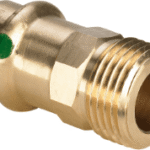 VIEGA 660 222 Viega Sanpress-Übergangsstück mit SC-Contur Rotguss oder Siliziumbronze, Modell 2211.4 d: 15 G: ½ 2211,4 Verpackungseinheit:1ST