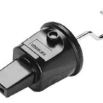 SCHURRER K731/13/SW Lichterketten Endstück für Flachleitung IP44, mit Haken zum Befestigen  Verpackungseinheit:1ST