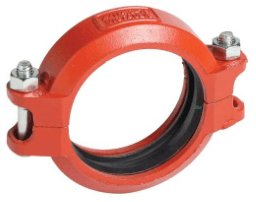 8727d9e9-3e10-4095-80e1-fab009c9d939 VICTAULIC C00750040ZZPEM0 114.3mm/4" Typ 75 Flexible Kuppl Orange/EPDM/Met S/M Verpackungseinheit:1ST – Bild 1