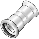 KE KELIT 53600JJ0 NP410 STEELFIX Edelstahl Press-Kupplung 76,1 NP410 Verpackungseinheit:1ST