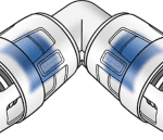KE KELIT 730603DD0 KE KELIT KWP420X KELOX-PROTEC CLIX PPSU Winkel 90 Grad 20 KWP420X Verpackungseinheit:1ST