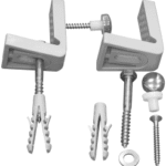 ALVA AQWC4 ALVA Una WC-Befestigung für AQWCTSK  Verpackungseinheit:1ST