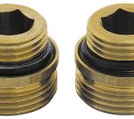 HERZ 1300212 Herz Anschlussnippel f.Heizkörperanschl. 1/2" 2 Stück  Verpackungseinheit:1ST