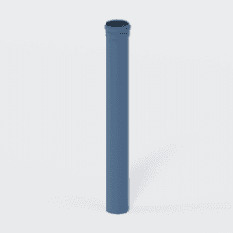 8a493027-392a-48e0-9906-4fdae0559fd5 POLOPLAST 02053 POLO-KAL NG Steckmuffenrohr DN 125/1000 Verpackungseinheit:1ST – Bild 1