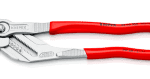 KNIPEX 86 03 300 KNIPEX 86 03 300 Zangenschlüssel Zange und Schraubenschlüssel in einem Werkzeug mit Kunststoff überzogen verchromt 300 mm ZANGENSCHLÜSSEL Verpackungseinheit:1ST