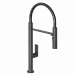 KLUDI 568596675 KLUDI-QORD Spültisch-Einhandmischer flexibler abnehmb. Auslauf Tiefmattschwarz 56859__75 Verpackungseinheit:1ST