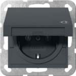 GIRA 445428 SCHUKO KD System 55 Anthrazit  Verpackungseinheit:1ST