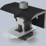 K2 SYSTEMS 2004545 K2 Endklemme 25-40 mm, Schwarz eloxiert  Verpackungseinheit:1ST