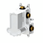 STEINBERG 010 4130 3 Unterputz Einbaukörper 1/2 Zoll Universell für alle Unterputzthermostate mit 3 Wege Umsteller, Temperatur  und Mengenregulierung mit wasserdichtem Einbaukasten, mit Kerdi Dichtmanschette,mit Schallschutzmatte, eigensicher gegen Rückfließen,farblos  Verpackungseinheit:1ST