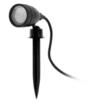 EGLO 93384 Erspieß PVC schwarz mit 2m Kabel GU10, 3W LED, 240lm, LF830, IP44 93384 NEMA 1 Verpackungseinheit:1ST
