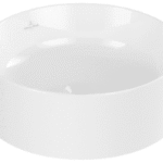 VILLEROY&BOCH 4A184001 Villeroy & Boch Aufsatzwaschbecken Collaro 4A1840, 400 x 400 mm, Rund, ohne Überlauf, Weiß Alpin 4A1840 Verpackungseinheit:1ST