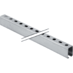 GEBERIT 363.863.00.1 GE Pluvia Tragschiene MPC Profil d40 x 60mmm L5m  Verpackungseinheit:5M