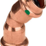 VIEGA 292 386 Viega Profipress-Bogen 45° mit SC-Contur Kupfer, Modell 2426 VdS-Zulassung d: 42 2426 Verpackungseinheit:1ST