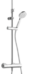 ALVA AQARSPDST5 ALVA Spa Duschsystem mit Teleskop- stange, Thermostat, Chrom  Verpackungseinheit:1ST