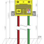 MHS 24641KE0000A00 mhs Dusche 24641KE0000a00 Auslass 153mm DUU/240-I/KE/16/BH-Kelit Kelox  Verpackungseinheit:1ST