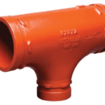 VICTAULIC F0025004002P000 114.3x60.3x114.3 mm/4x2x4" No 25 Reduzier-T-Stück Orange  Verpackungseinheit:1ST