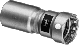 8fd295be-0734-4c4c-9287-f6faef4e2d27 VIEGA 770 662 Viega Reduzierstück mit SC Megapress S 4315.1 in 3/4x1/2Zoll Stahl Zn-Ni besch. 4315,1 Verpackungseinheit:1ST – Bild 1