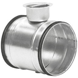 8fe45664-025c-4580-a750-785f9eb4425a ALVA ALDK160LD ALVA Drosselklappe NW 160 aus verz. Blech m.Lippendichtungen Verpackungseinheit:1ST – Bild 1