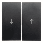 BERKER 16251606 Wippen mit Aufdruck Symbol Pfeil B.3/B.7 anthrazit, matt  Verpackungseinheit:1ST