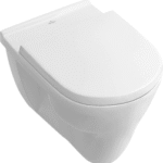VILLEROY&BOCH 56621001 Villeroy & Boch Flachspül-WC O.novo 566210, 360 x 560 x 380 mm, Oval, wandhängend, Abgang waagerecht, Weiß Alpin 566210 Verpackungseinheit:1ST