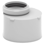 REHAU 15573111001 RAUSILENTO Übergang kurz DN 75 / 50  Verpackungseinheit:1ST