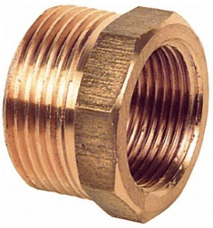 92b9436b-d213-4638-aedc-0773df02c810 ALVA ACMS3241.5/41/2 ALVA Reduktion Fig.6-3241(541)5/4"x1/2", Messing 15007.244.2 Verpackungseinheit:1ST – Bild 1