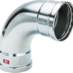 VIEGA 597 580 Viega Prestabo XL-Bogen 90° mit SC-Contur Stahl unlegiert, verzinkt, Modell 1116XL VdS-Zulassung d: 88,9 1116XL Verpackungseinheit:1ST