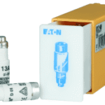 EATON 288940 Neozed-Sicherung D02, 20A in praktischer Kunststoffbox auf Hutschiene schnappbar Z-D02/SE-20 Verpackungseinheit:12ST