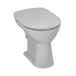 9537f944-edac-4f1e-b8a0-480fcda0fb91 LAUFEN H8219580000001 Laufen PRO 821958 Stand-WC Flachspüler Sanitärkeramik weiß 470x360x400 Verpackungseinheit:1ST – Bild 1