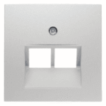 BERKER 14091909 Zentralstück für UAE Steckdose 2fach S.1 /B.3/B.7 polarweiß, matt  Verpackungseinheit:1ST