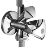 ALVA AQKEV ALVA Varia Kombi-Eckventil 1/2" m. RV, Schubros., Schlauchversch., chrom  Verpackungseinheit:1ST