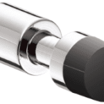 ALVA AQASPUHTHTS ALVA Pura Handtuchhaken mit Türstopper, 8cm, Chrom  Verpackungseinheit:1ST