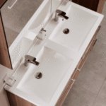 ALVA AQWTM6 ALVA Una Mineralguss-Doppel-WT 120,5x47cm, Weiß, für US6+7  Verpackungseinheit:1ST